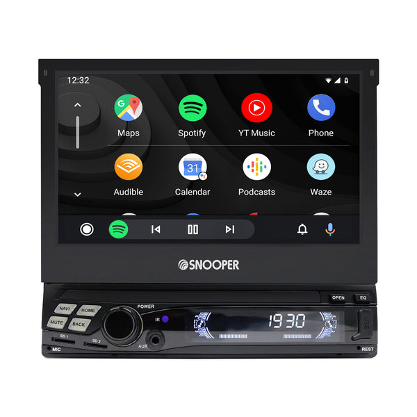 Snooper SMH-725DAB 7" Single DIN Car Stereo | Apple CarPlay & Android Auto