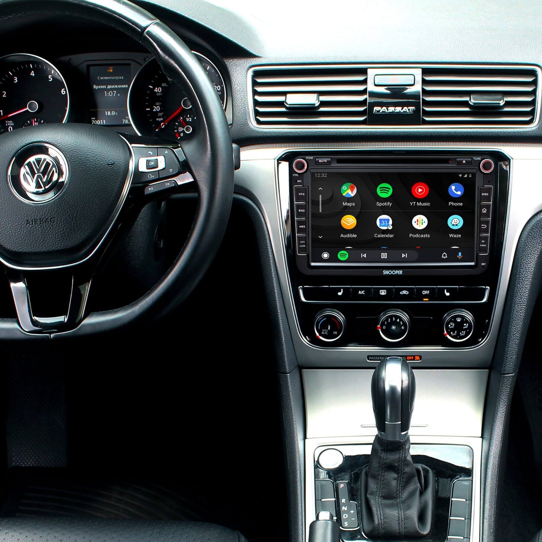 Snooper SMH-580VW 8" VW OEM Fit Navigation Upgrade