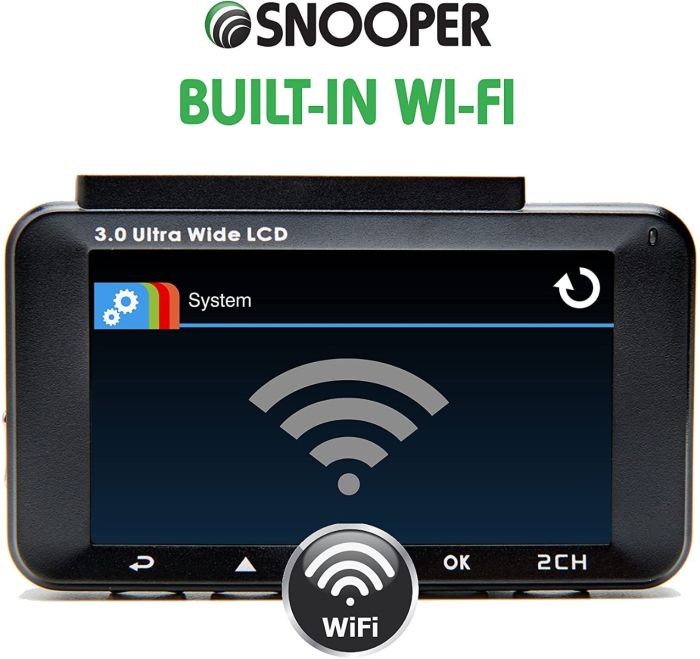Snooper My-Cam F2 1080p Full HD Dash Camera