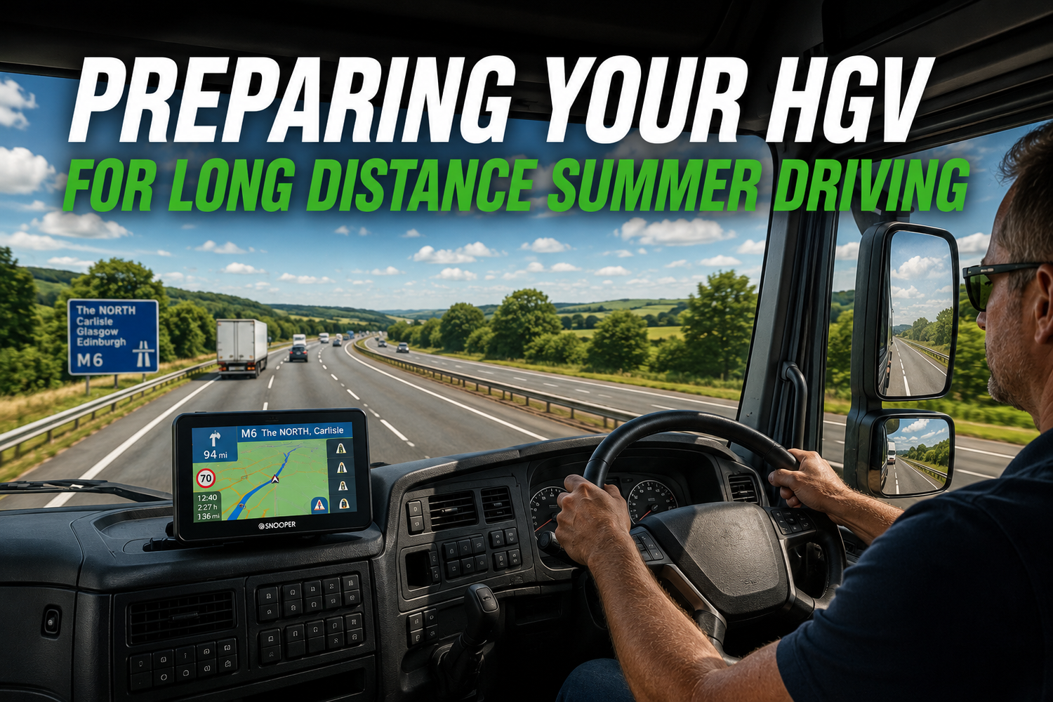 Preparing Your HGV for Long Distance Summer Driving