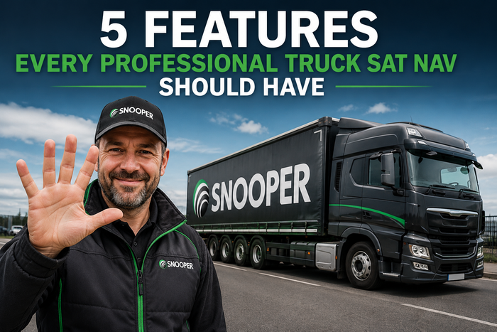 5 Features Every Professional Truck Sat Nav Should Have