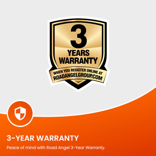 Haulage - Road Angel Halo Pro Front and Rear Dash Cam with 128GB SD Card & Hardwiring Kit Bundle