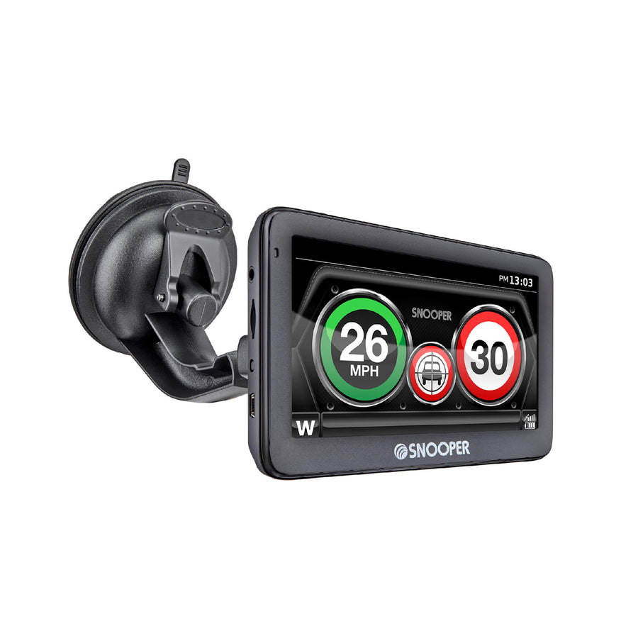 My-Speed-Plus on its windscreen mount