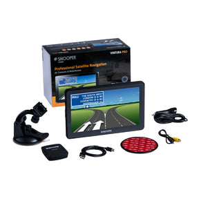 S9900-Pro Ventura (Caravan & Motorhome) Snooper S9900-Pro Ventura 9” Caravan & Motorhome Sat Nav – Vehicle-Specific Routing, Free Lifetime Maps, Traffic Alerts, Magnetic Mount