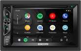 Snooper SMH-620DAB Double Din 6.2" Capacitive Touchscreen DVD/CD Multimedia Receiver