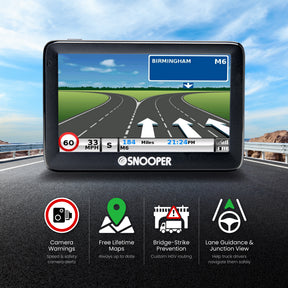 S5100-Pro Truckmate Sat Nav With 5" LCD Touchscreen