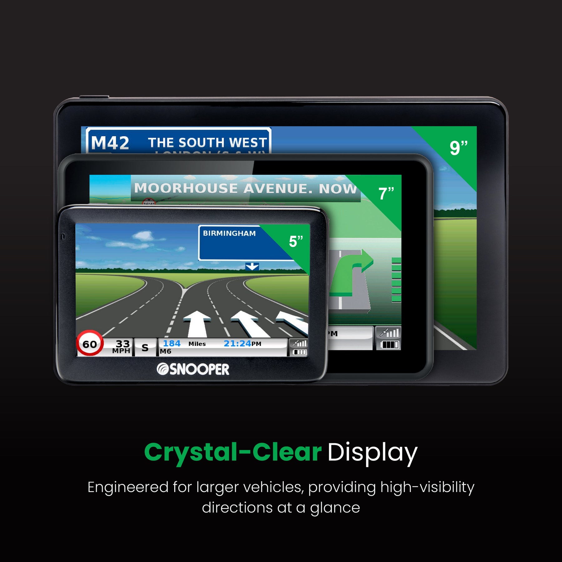 S5100-Pro Truckmate Sat Nav With 5" LCD Touchscreen
