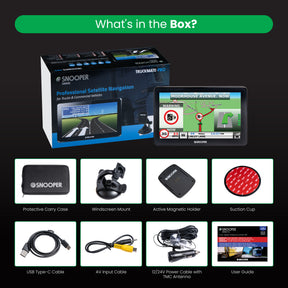 S9900-Pro Truckmate 9" HGV & Truck Sat Nav with Magnetic Mount