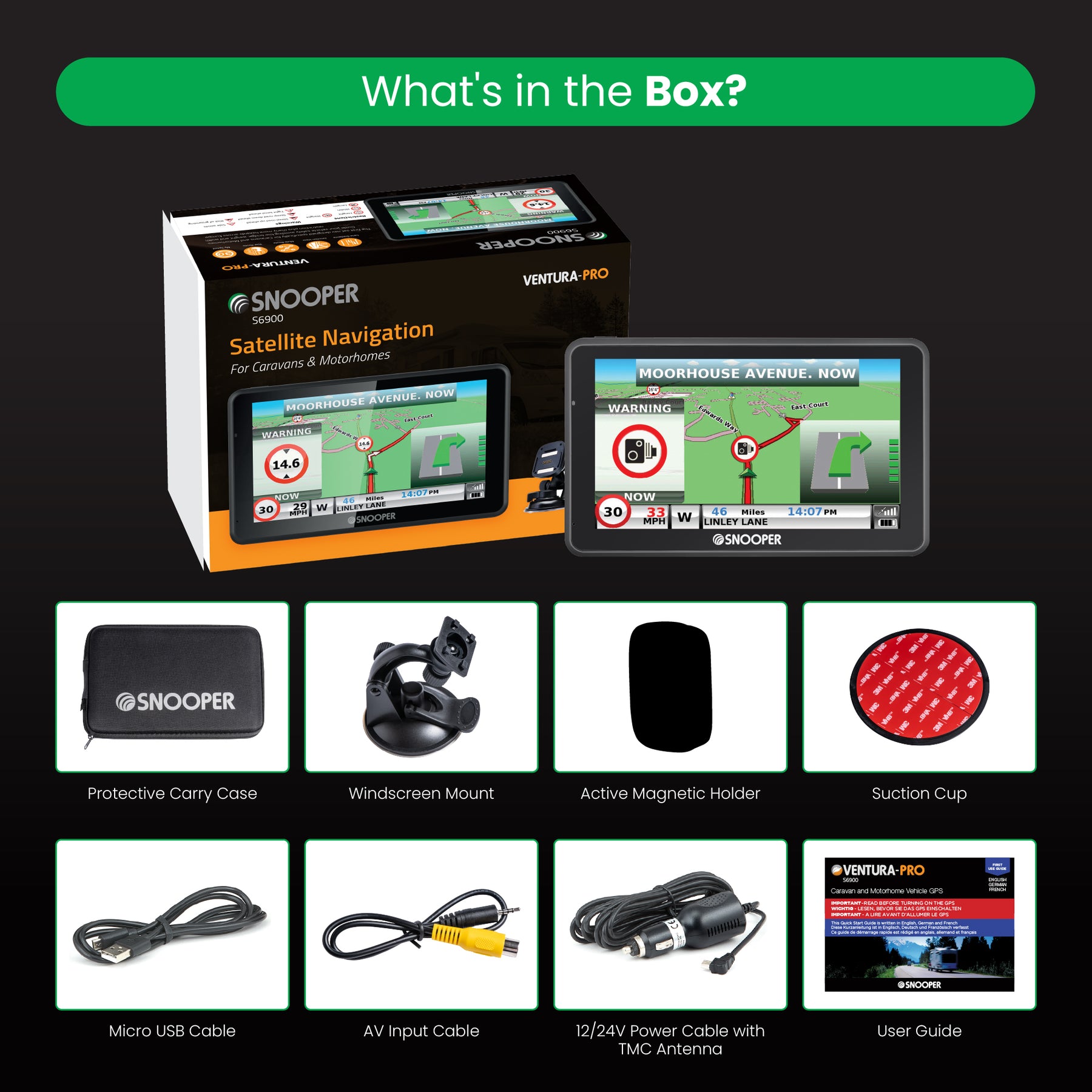 S6900 Ventura-Pro Caravan & Motorhome Navigation System