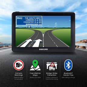 S9900-Pro Ventura 9" Caravan & Motorhome Sat Nav with Magnetic Mount