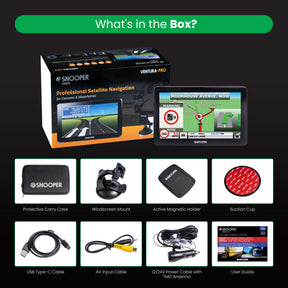 S9900-Pro Ventura 9" Caravan & Motorhome Sat Nav with Magnetic Mount