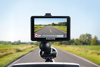 SC5900 on the windscreen of the truck