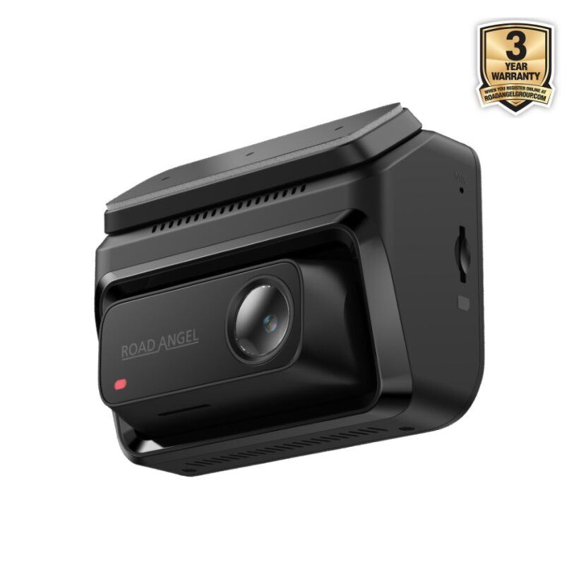 Haulage - Road Angel Halo Elite 4K (2160p) & 1K (1080p) Dual Dash Cam With Sony Starvis 2 Enhanced Night Vision Video Technology!- With 128GB SD Card & Hardwiring Kit Bundle