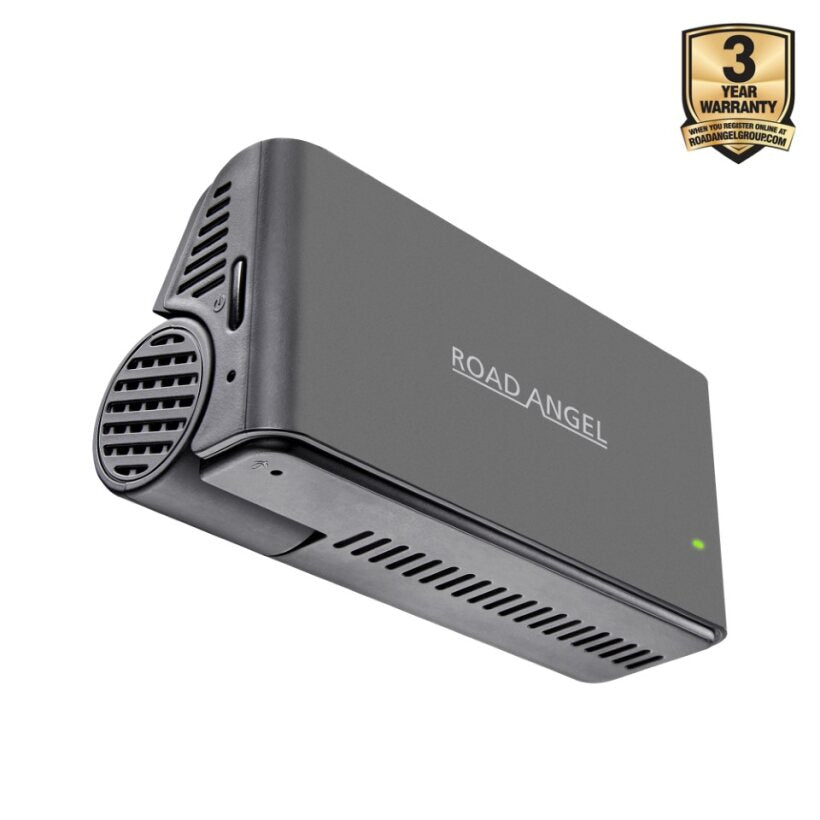 HAULAGE - Road Angel Halo Ultima 4K Dual Dash Cam with 128B SD Card & Hardwiring Kit Bundle