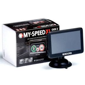 Snooper My-Speed ​​Plus Geschwindigkeitsbegrenzungen und Blitzerwarnungen