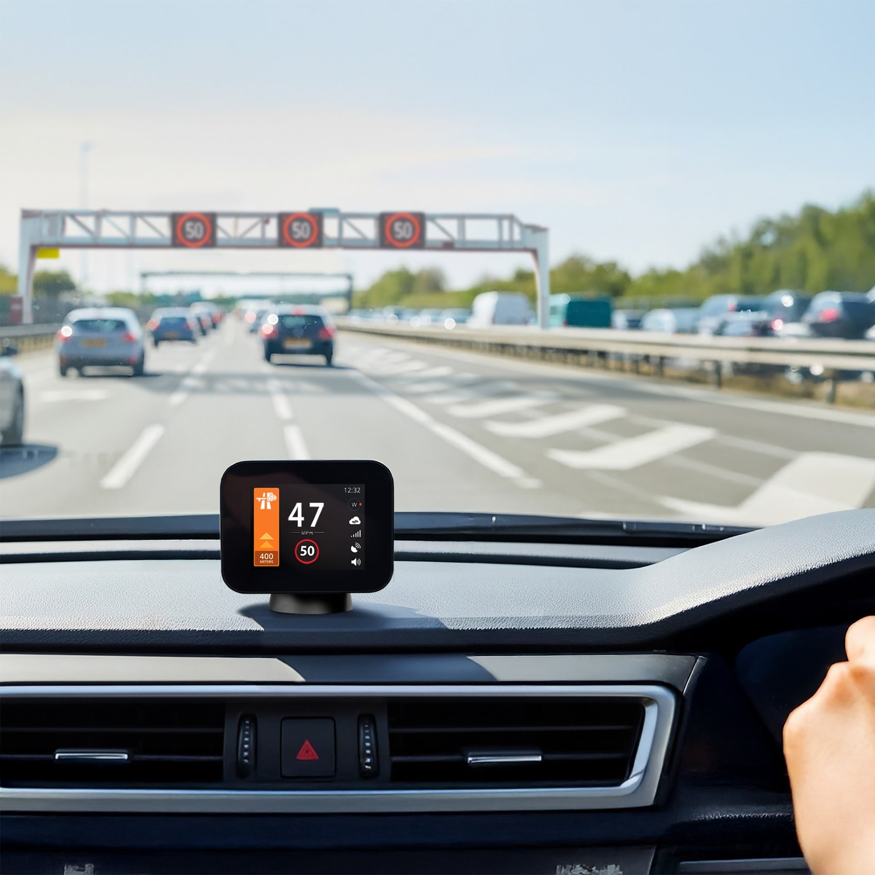 Pure Sync by Road Angel - Smart Road Safety & Camera Awareness Assistant