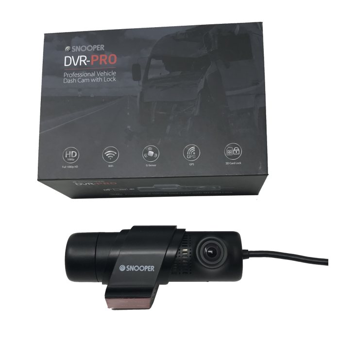 Snooper DVR-PRO. WLAN, GPS-Dashcam mit SD-Karte | Snooper