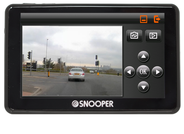 My Speed ​​DVR G3. Geschwindigkeitsbegrenzungen, Radarkameras und GPS, HD-Dashcam