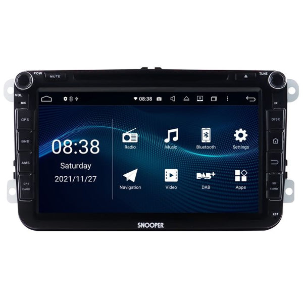 Snooper SMH-580VW 8" VW OEM Fit Navigation Upgrade