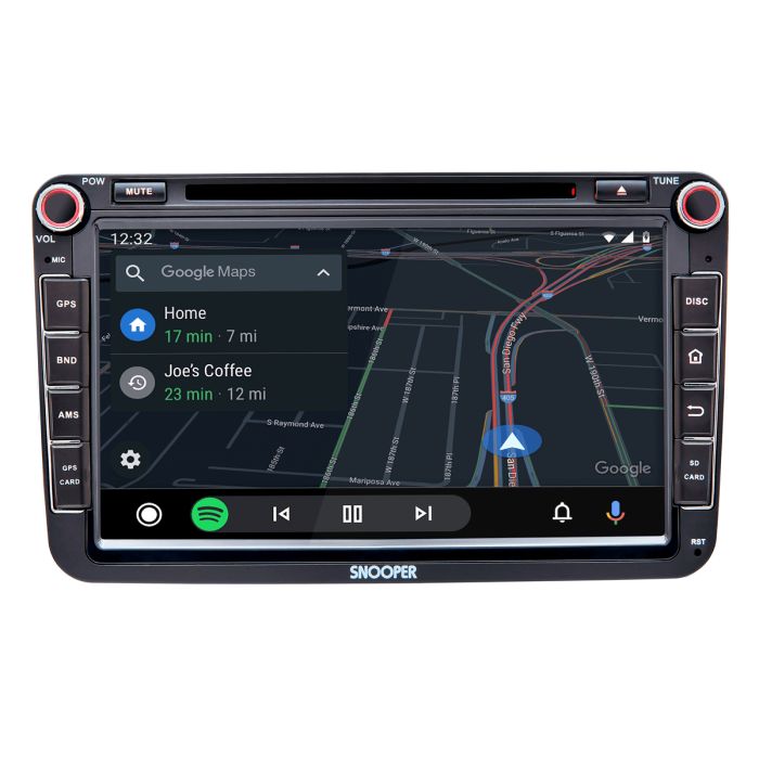 Snooper SMH-580VW 8" VW OEM Fit Navigations-Upgrade