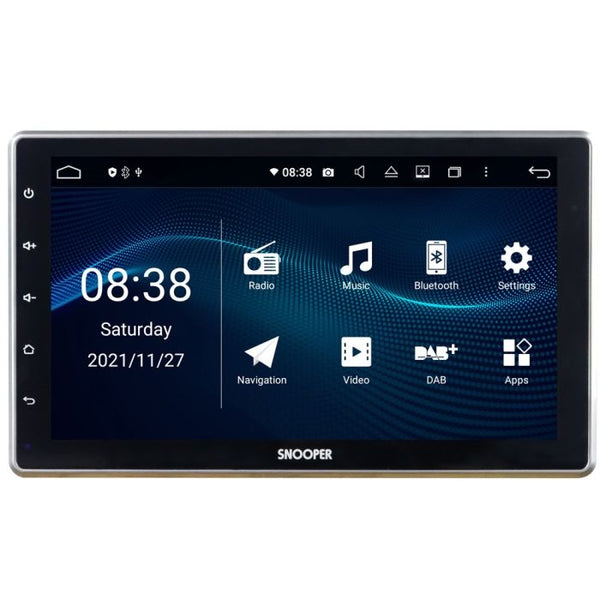 Snooper SMH-550DAB Multimedia Player with 10.1" Floating Screen and Advanced Smartphone Control